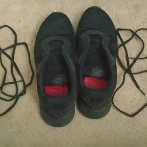 Black Nike shoes